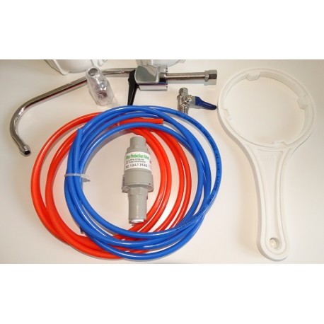 Purificador de agua dos etapas bajo fregadero