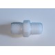 Conector para unir vasos porta filtros con rosca 1/4