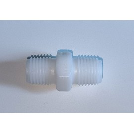 Conector para unir vasos porta filtros con rosca 1/4