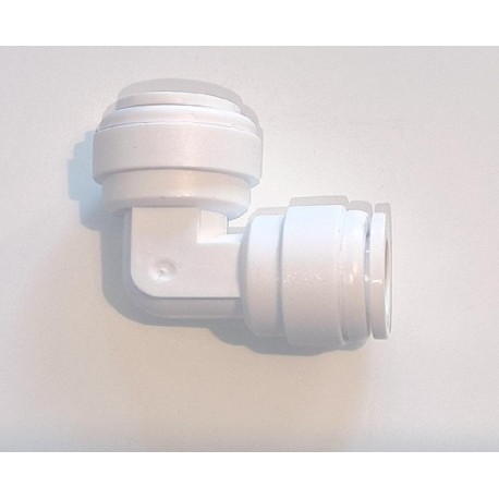 Conector rápido codo tubo-tubo 3/8